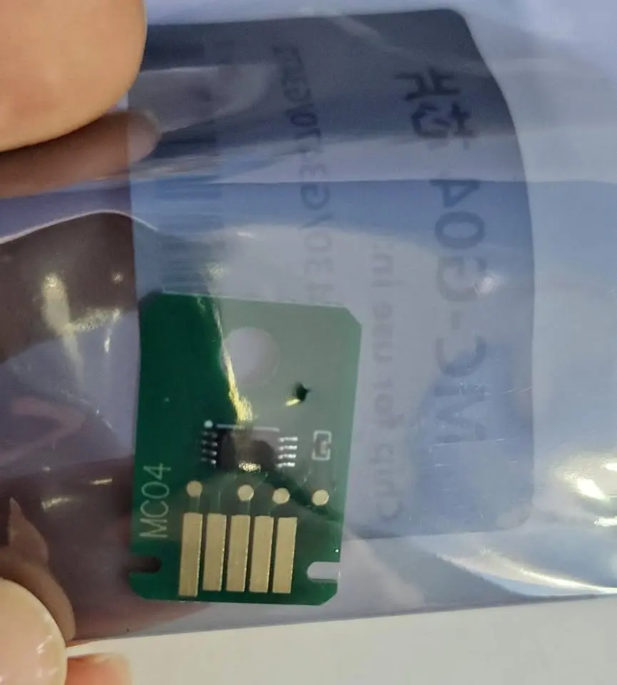 Chip de caja de mantenimiento