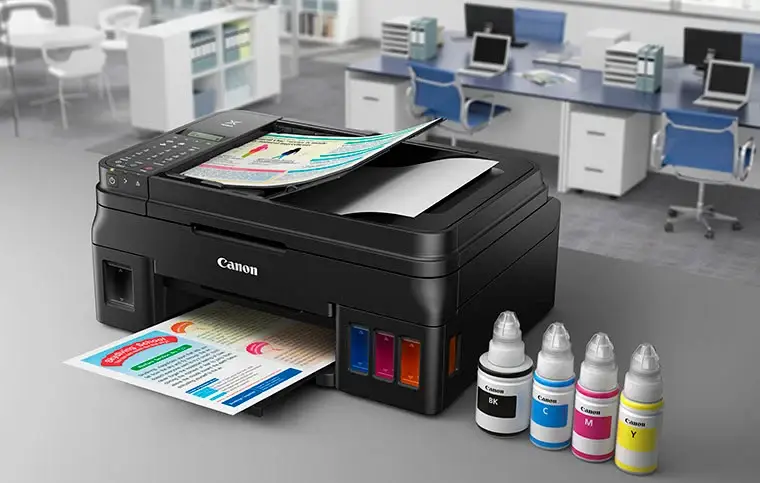 Reset almohadilla de impresora canon G4600